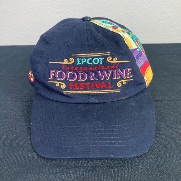 Epcot Food and Wine Festival Hat 2013 Embroidered Souvenir Cap Disney Theme Park - Picture 4 of 10